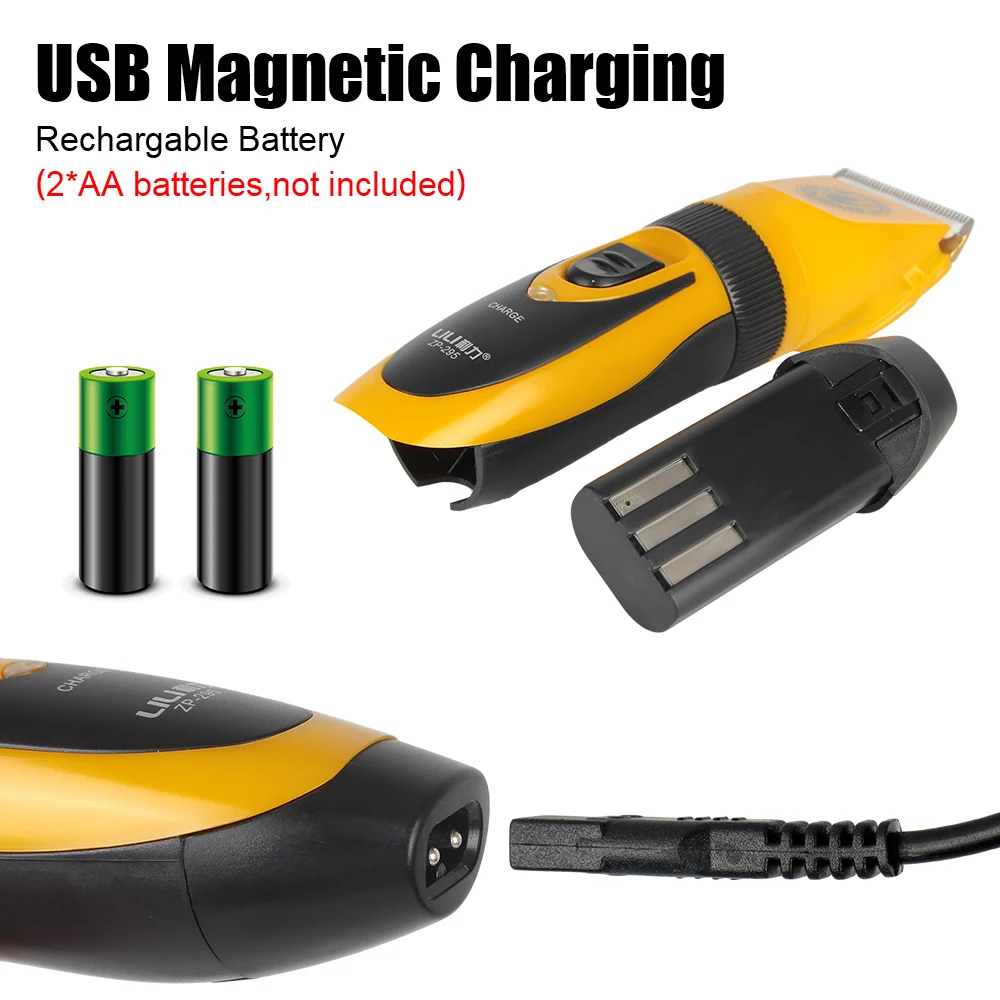 Máquina de Tosa para Cães e Gatos USB Recarregável com Lâmina de Cerâmica - Imagem 4