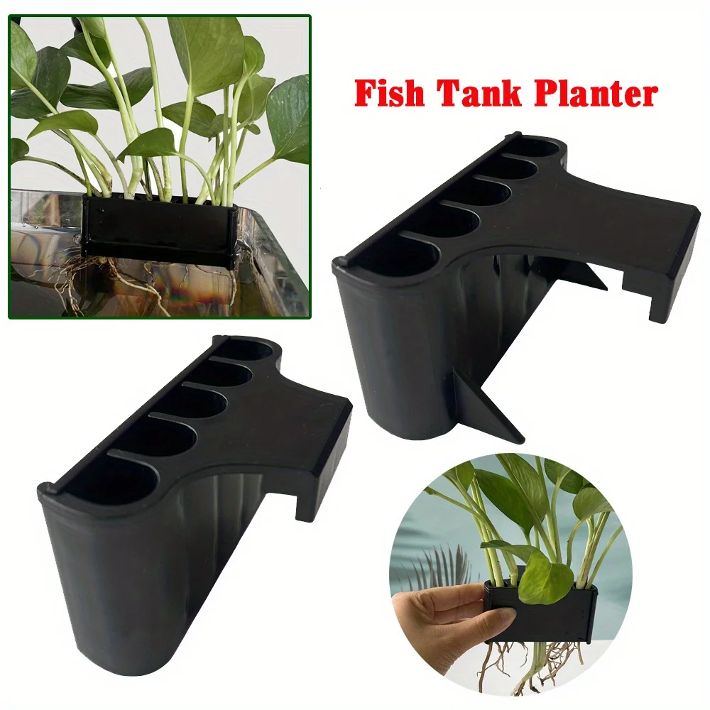 suporte de planta de aquário com gancho