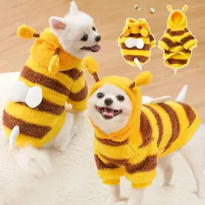 roupa de abelha para cães e gatos