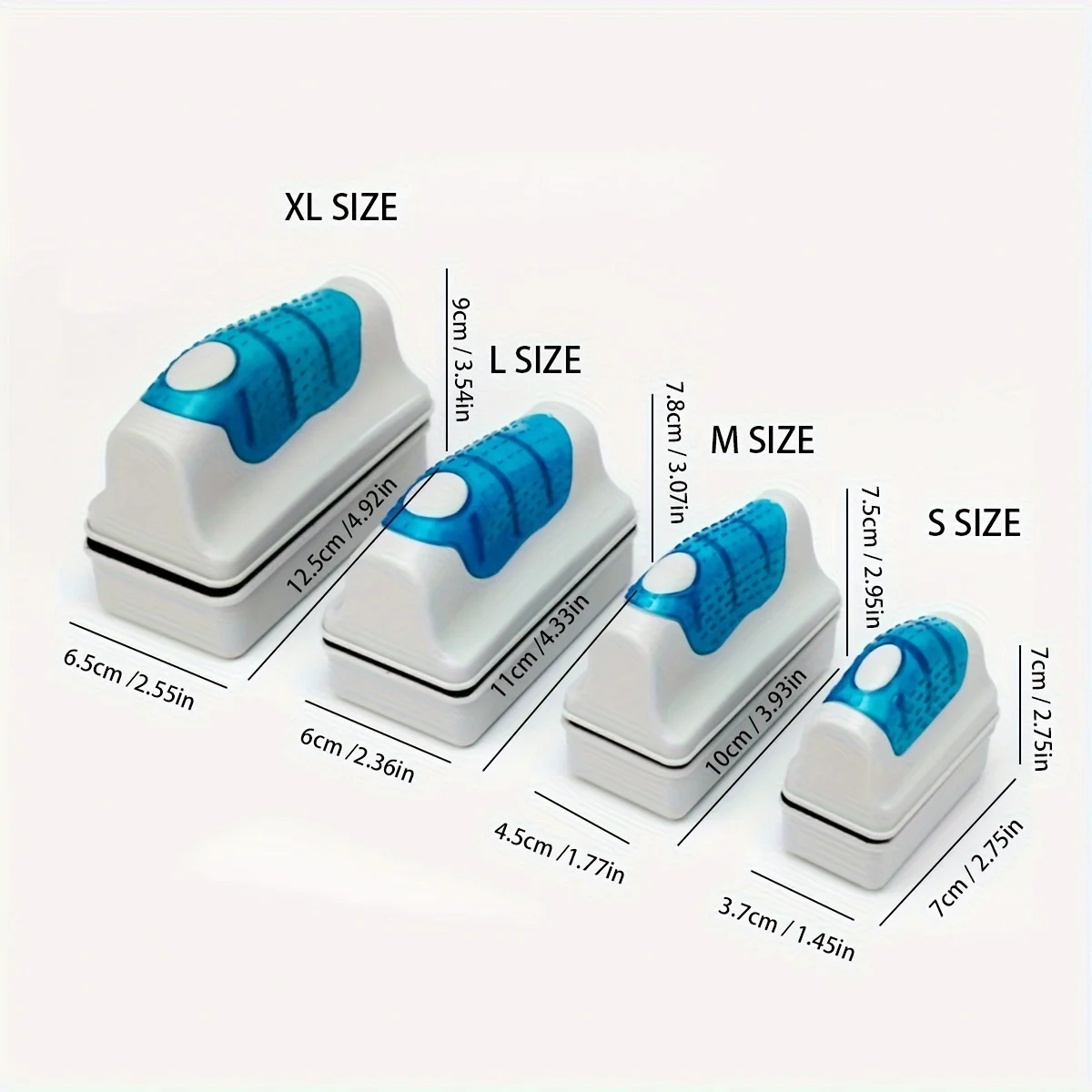 Escova Magnética para Aquário com Dupla Face Flutuante - Imagem 3