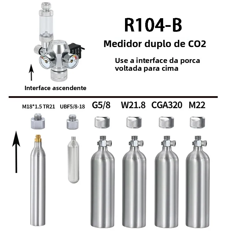 Regulador de CO2 para Aquário com Válvula Eletromagnética - Imagem 6