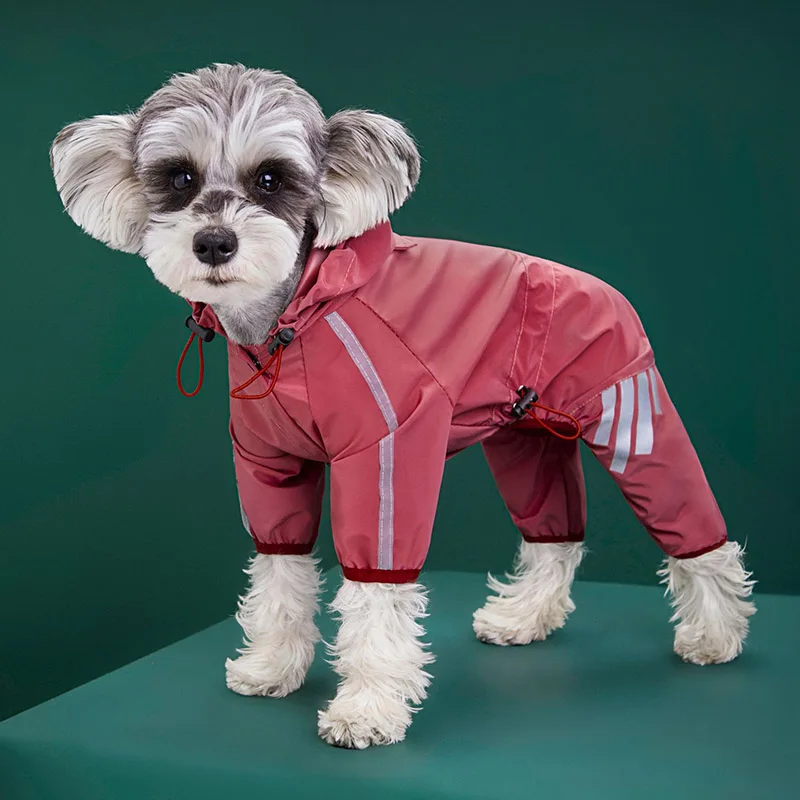 Capa de Chuva para Cães Refletiva com Abertura para Coleira - Imagem 5