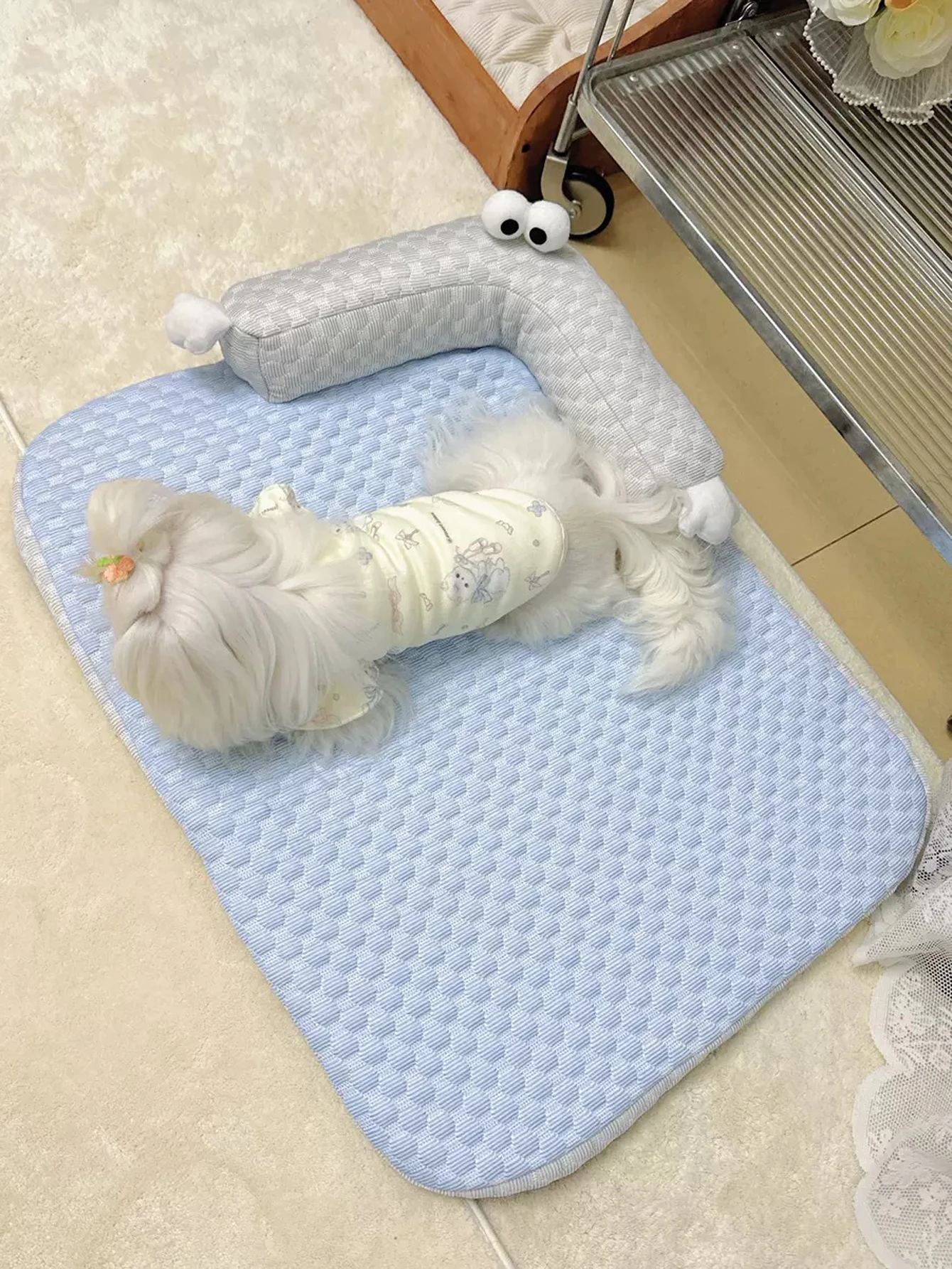 Cama Ortopédica para Cães Pequenos com Capa Removível e Lavável - Image 3