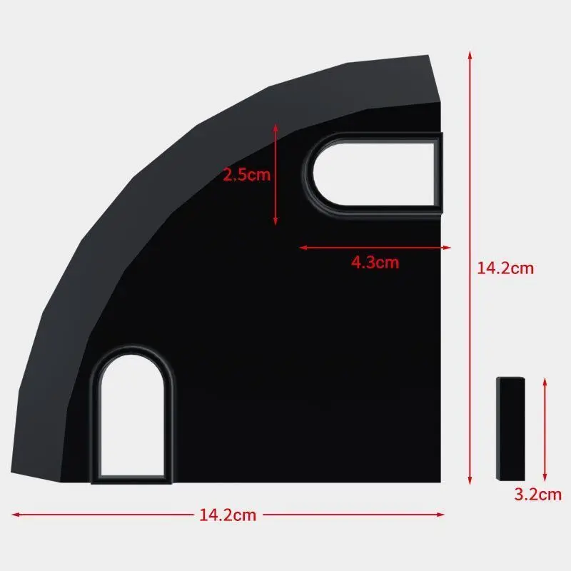 Túnel para Aquário Subterrâneo para Peixes e Camarões - Imagem 5