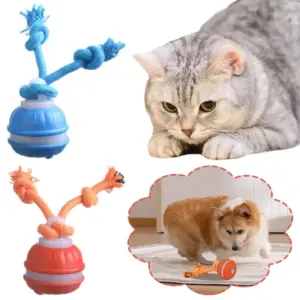 bola interativa para cães recarregável