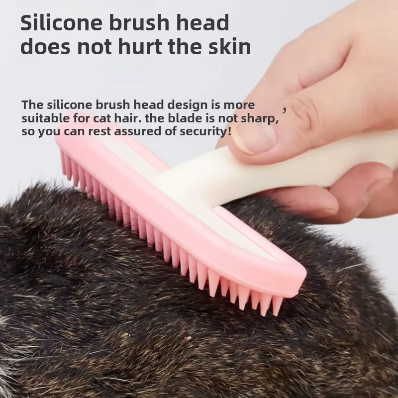 Pente de Silicone para Gatos e Coelhos Pequenos para Banho - Image 4