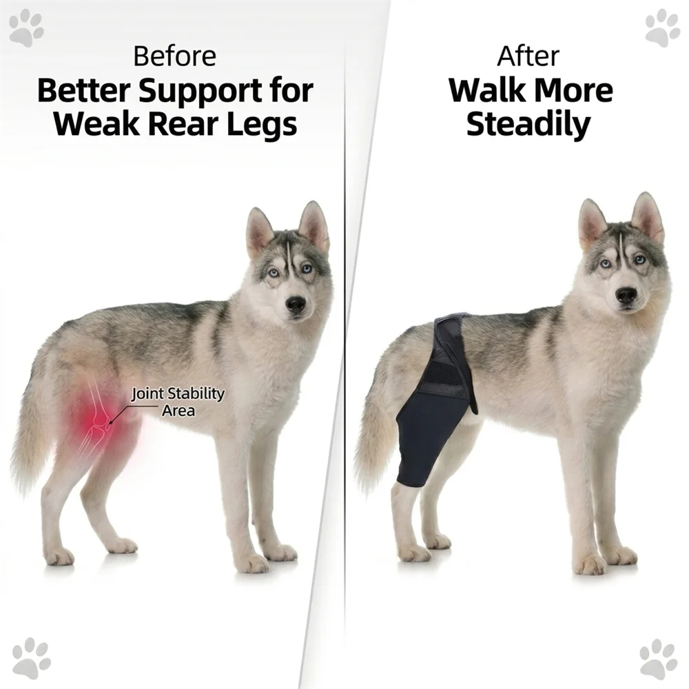 Suporte de Perna para Cães Grandes Ajustável para Pós-Cirúrgico - Imagem 3