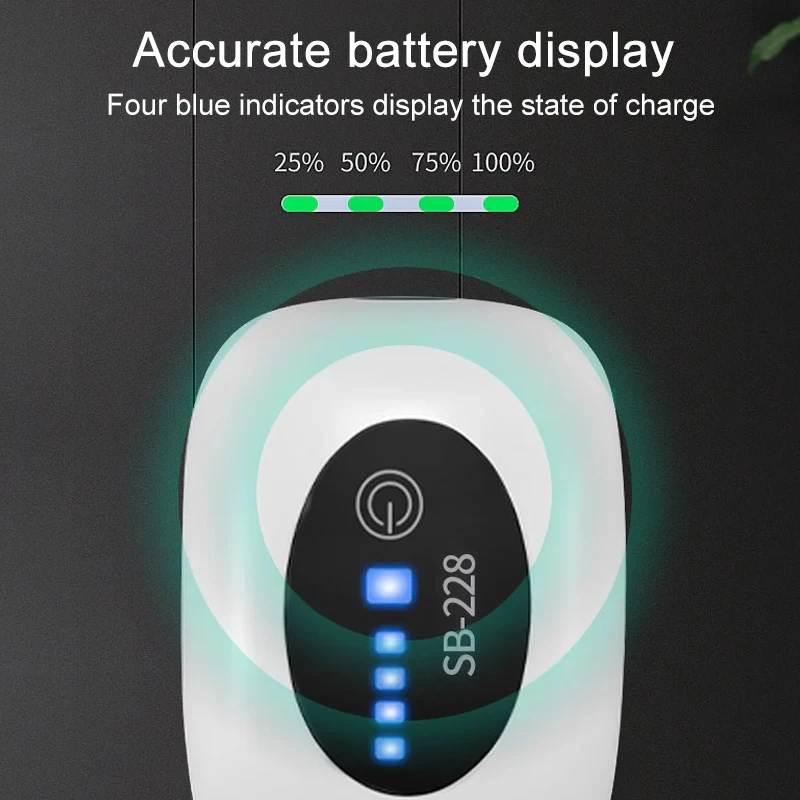 Bomba de Ar USB para Aquário Portátil 6000mAh Recarregável - Imagem 5