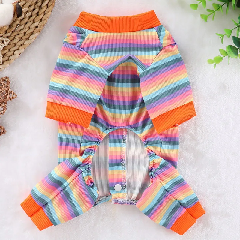 Roupa Cardigã para Cães Pequenos e Médios de Poliéster com Botões - Imagem 2