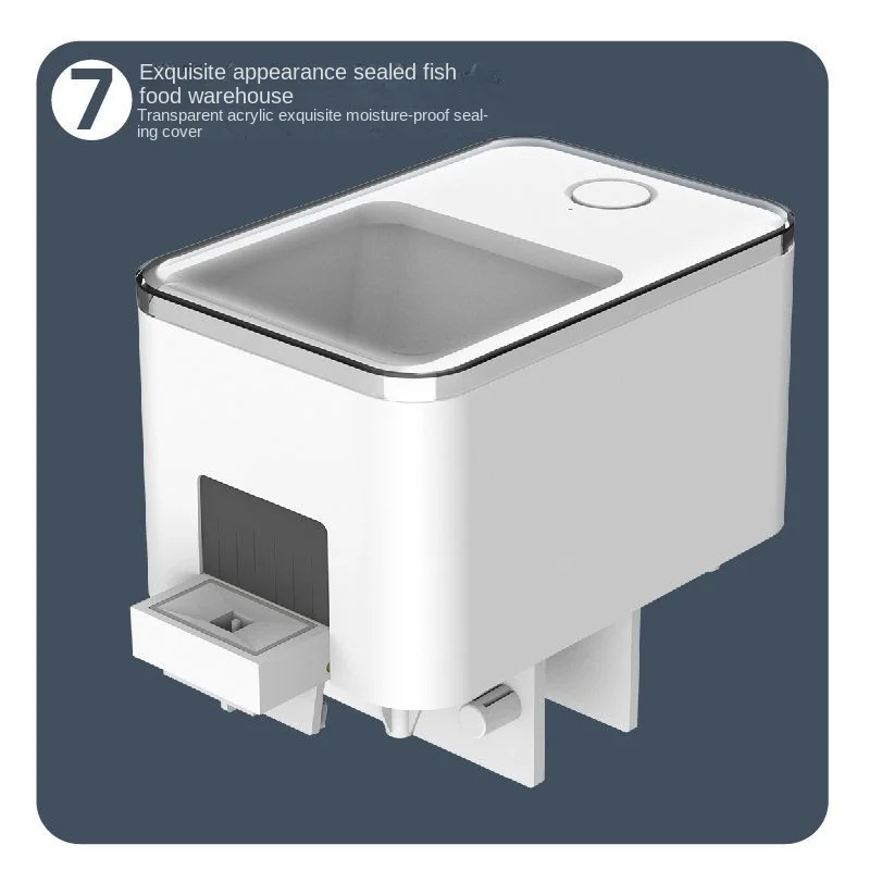 Alimentador Automático para Aquário com Wi-Fi e Controle por Voz - Imagem 4