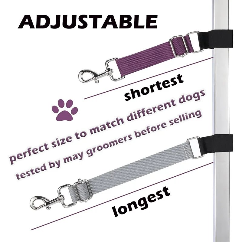 Trelas para Tosa de Cães, 2 Peças, Nylon Ajustável para Braço - Imagem 2