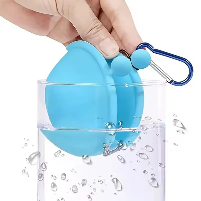 Bolsa de Silicone para Petiscos de Cães 9x4x7,5 cm com Fivela para Cinto - Image 3