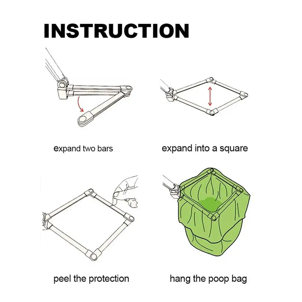 Coletor de Dejetos para Cães e Gatos em Aço com Cabo de 73 cm - Imagem 6