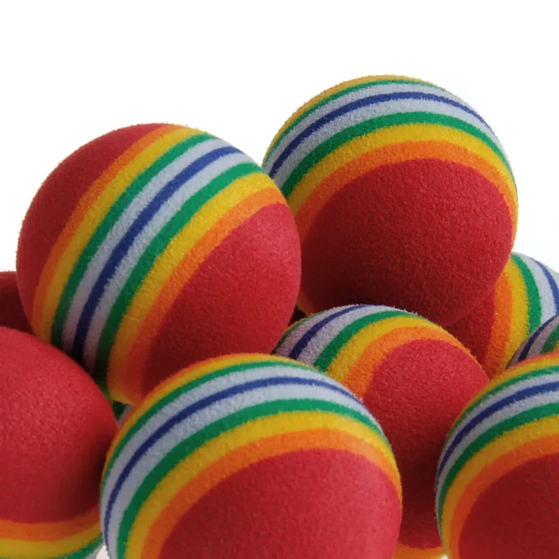 Bolas para Gatos 10 pçs Coloridas de Espuma EVA 3.5 cm - Imagem 5