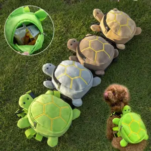 mochila para cães pequenos de pelúcia