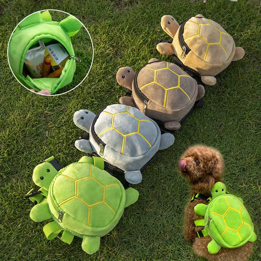 mochila para cães pequenos de pelúcia