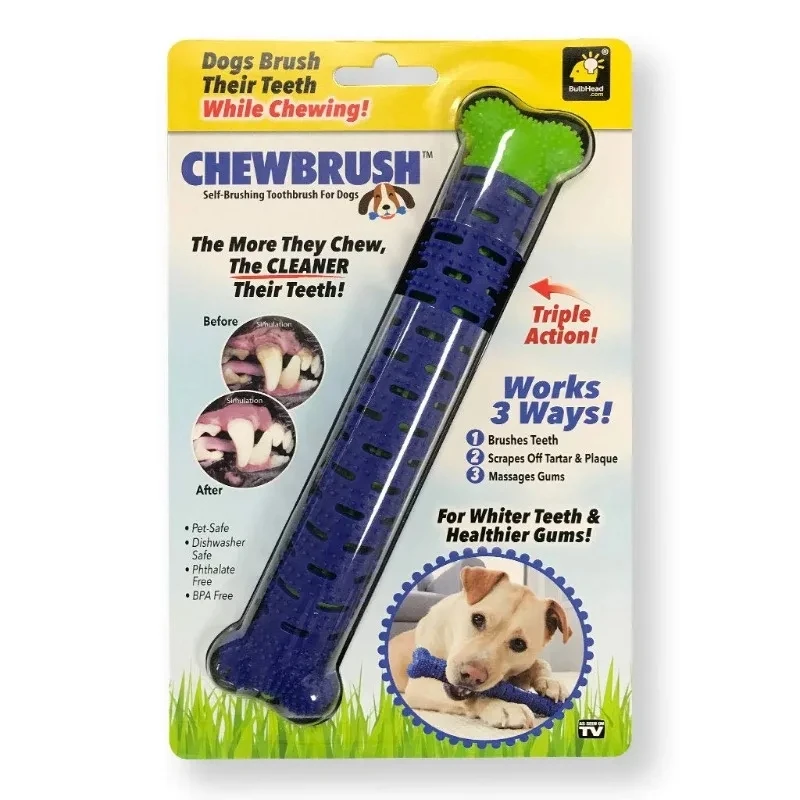 Brinquedo de Silicone para Cães Tipo Osso 25cm para Mastigar - Imagem 6