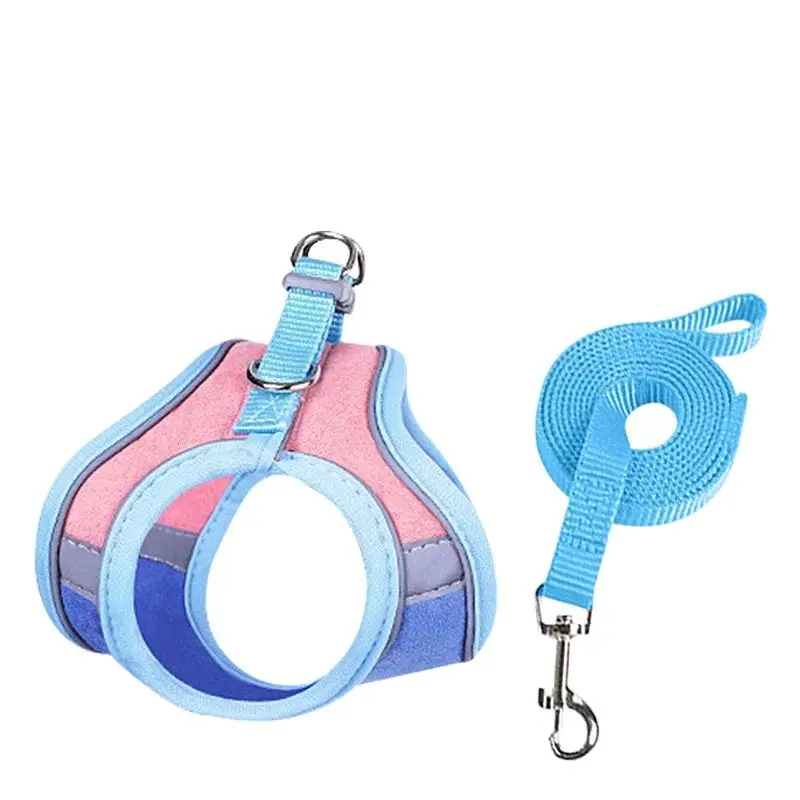Conjunto de Coleira e Arnês para Coelho com Tiras Refletivas - Imagem 6