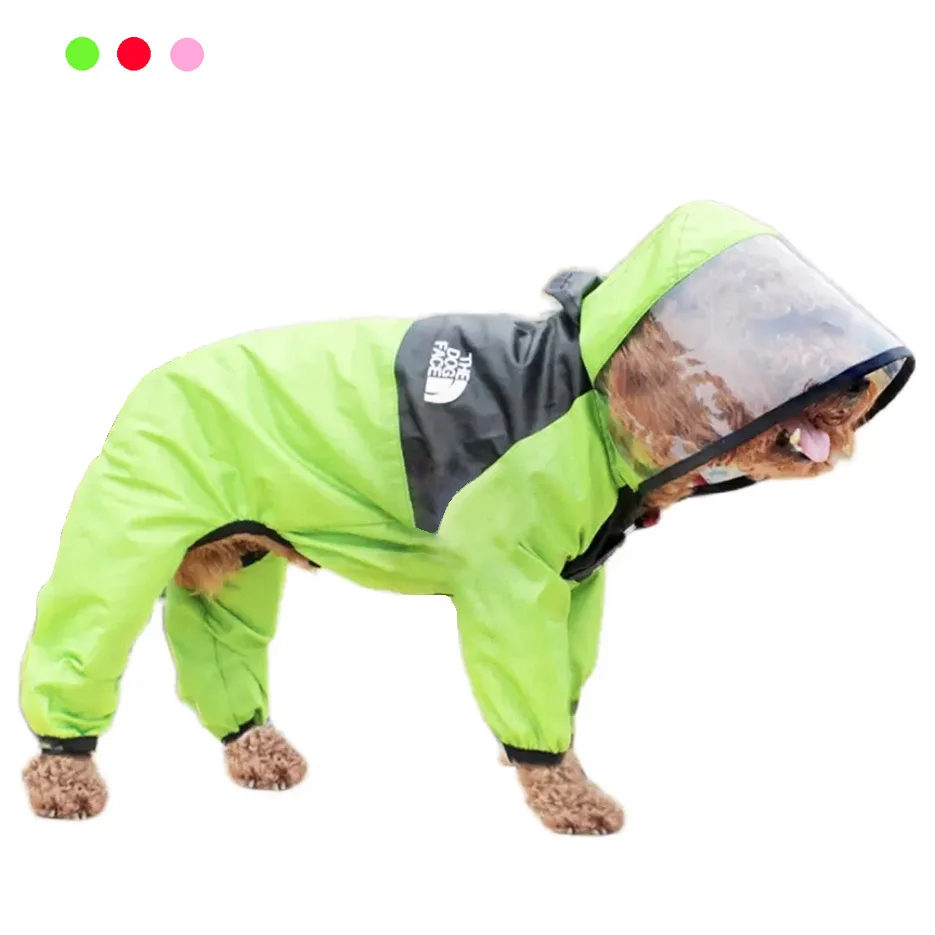 capa de chuva transparente para cães