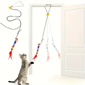 brinquedo para gatos suspenso