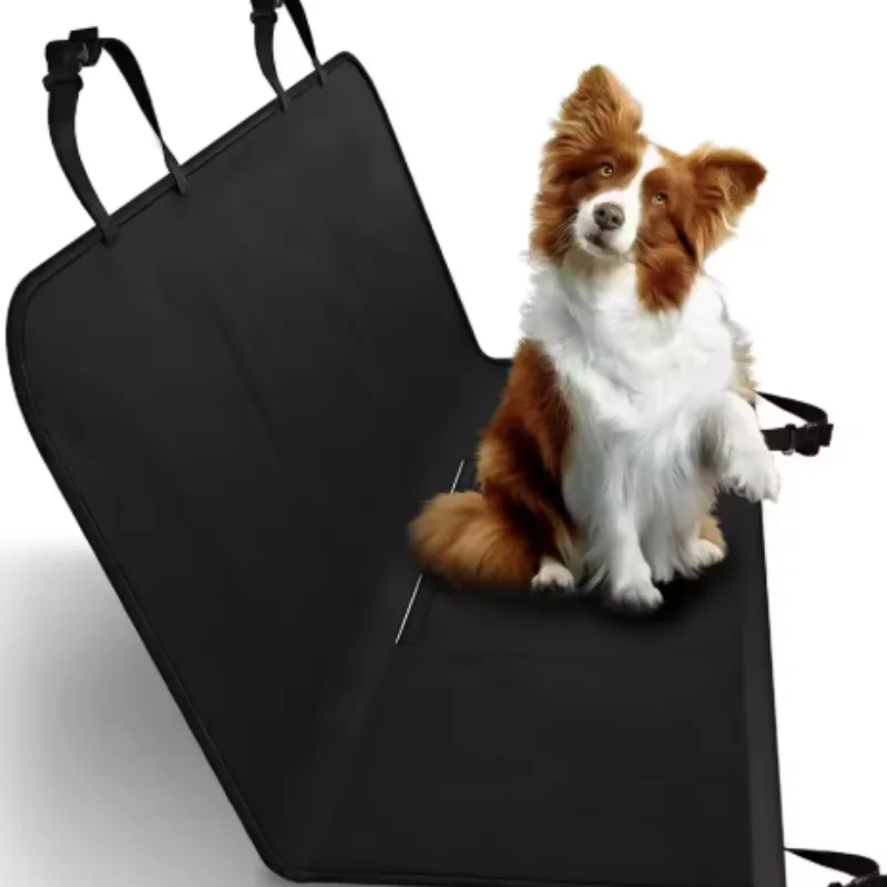 Capa de Carro para Cães Impermeável Dobrável para Banco Traseiro - Image 2