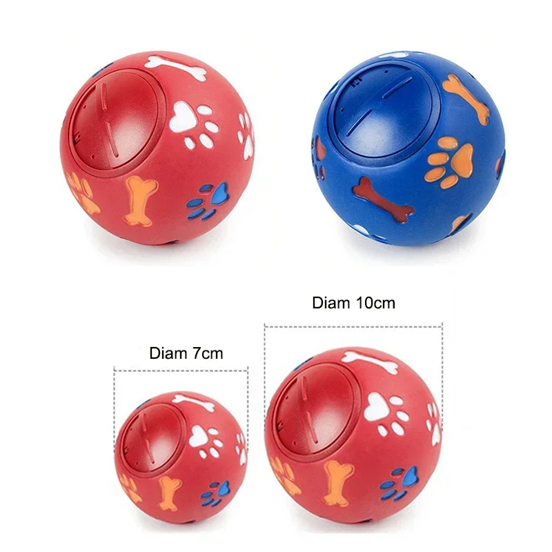 Bola Dispensadora de Ração para Cães e Gatos de Borracha - Imagem 3