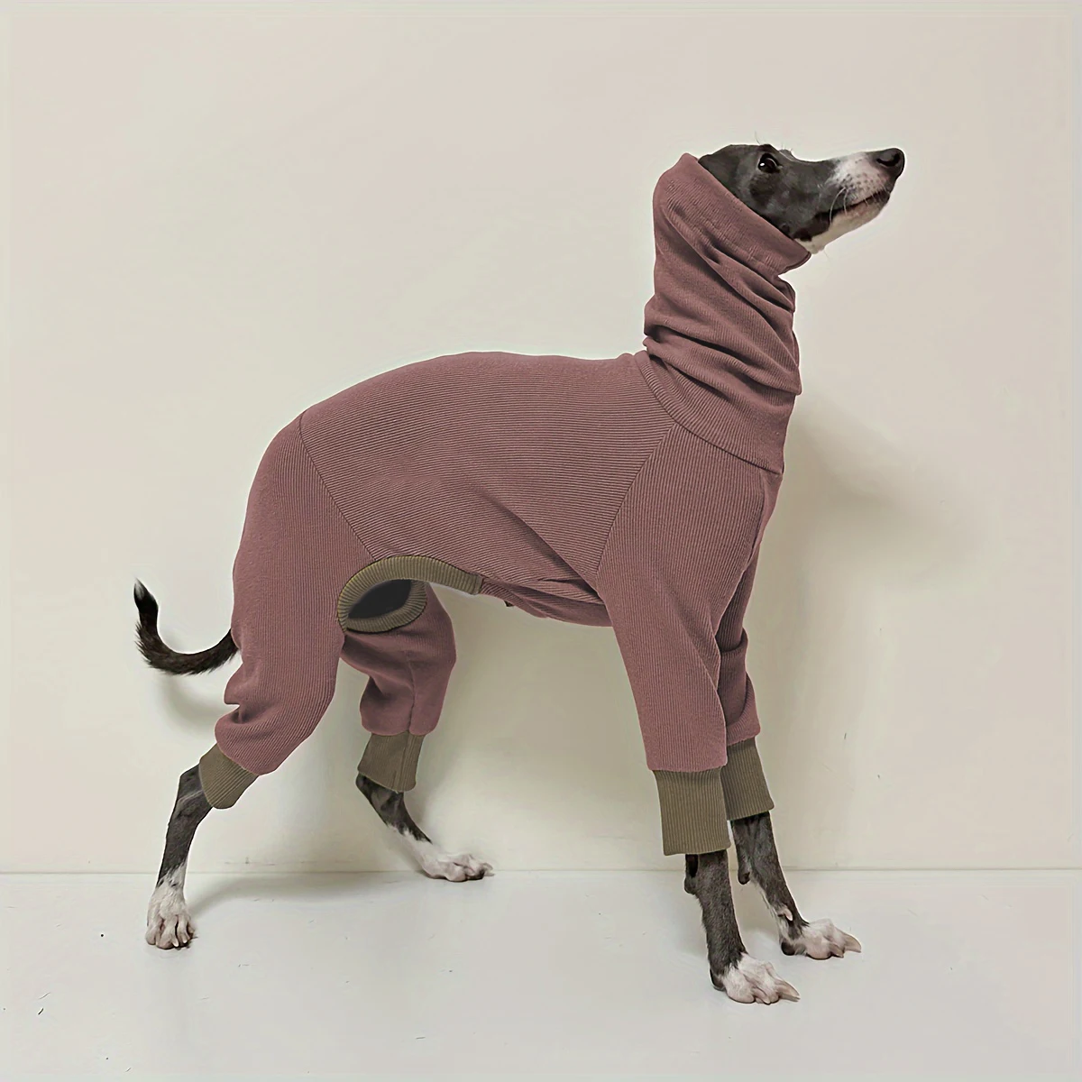 Jaqueta de Fleece para Cães com Quatro Patas e Gola Alta - Imagem 5