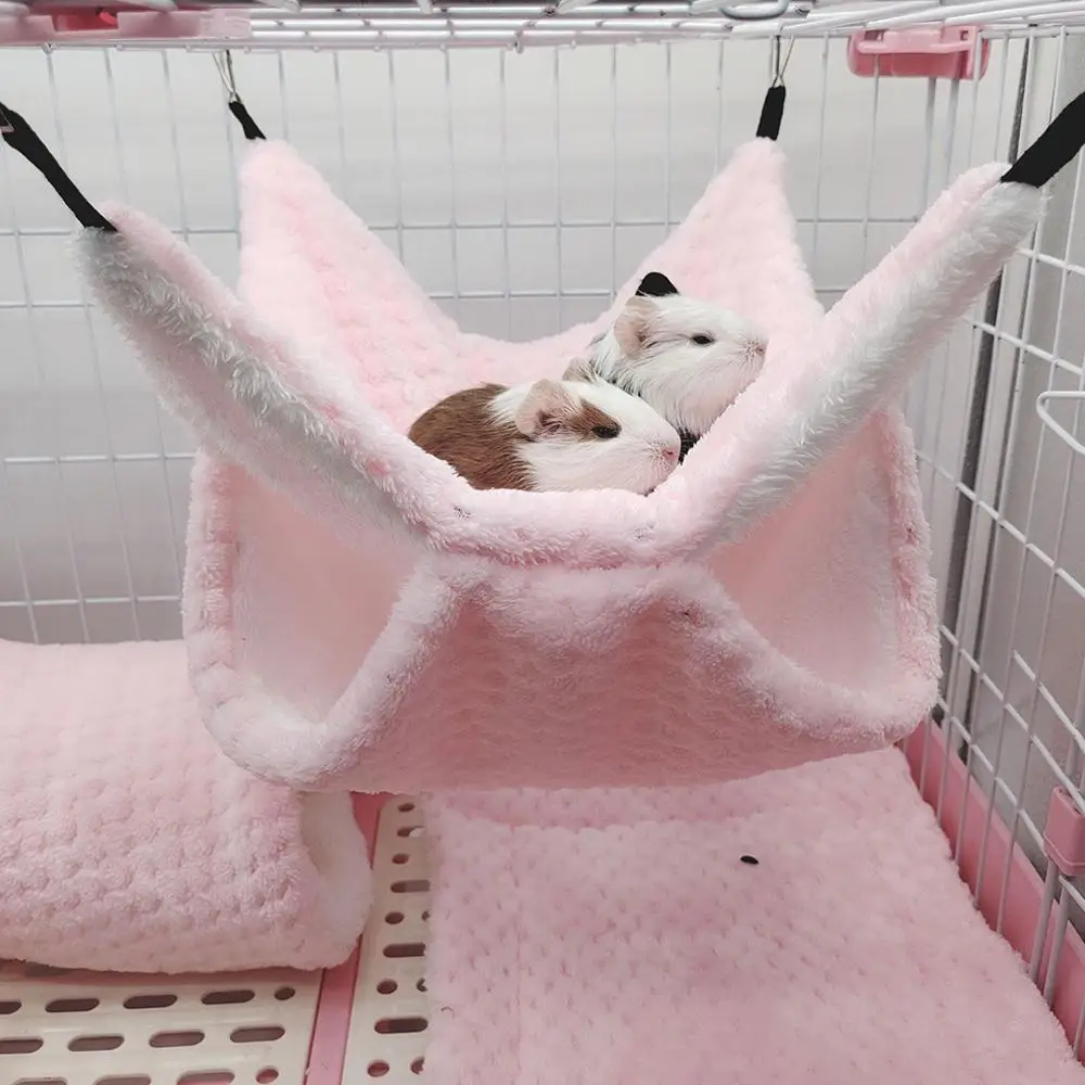 Rede Suspensa para Hamster e Roedores 20 cm Lavável com Corrente - Imagem 4
