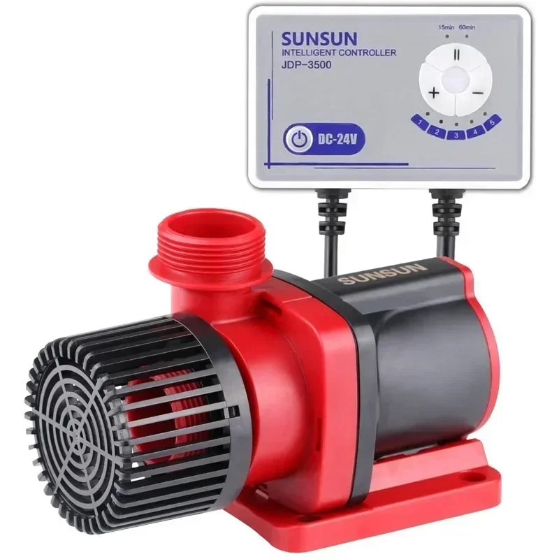 Bomba Submersível Sunsun para Lagos com Fluxo Ajustável DC 24V - Imagem 6