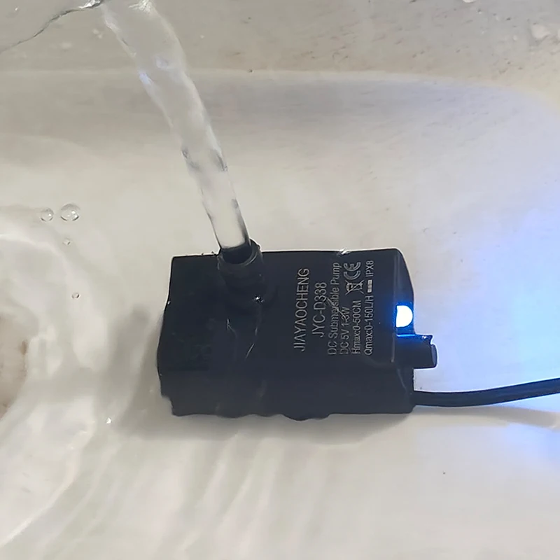 Bomba USB para Aquário 5V 5W Ajustável - Imagem 4