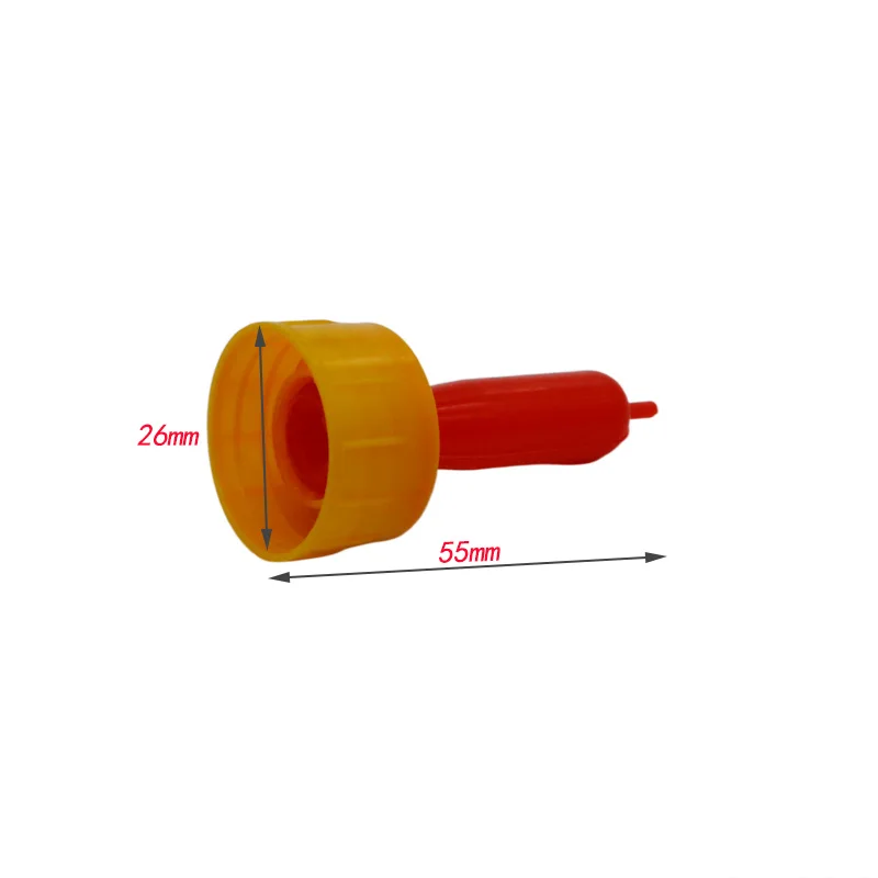 Bico de Silicone para Alimentação de Cordeiro 100 Peças - Imagem 2