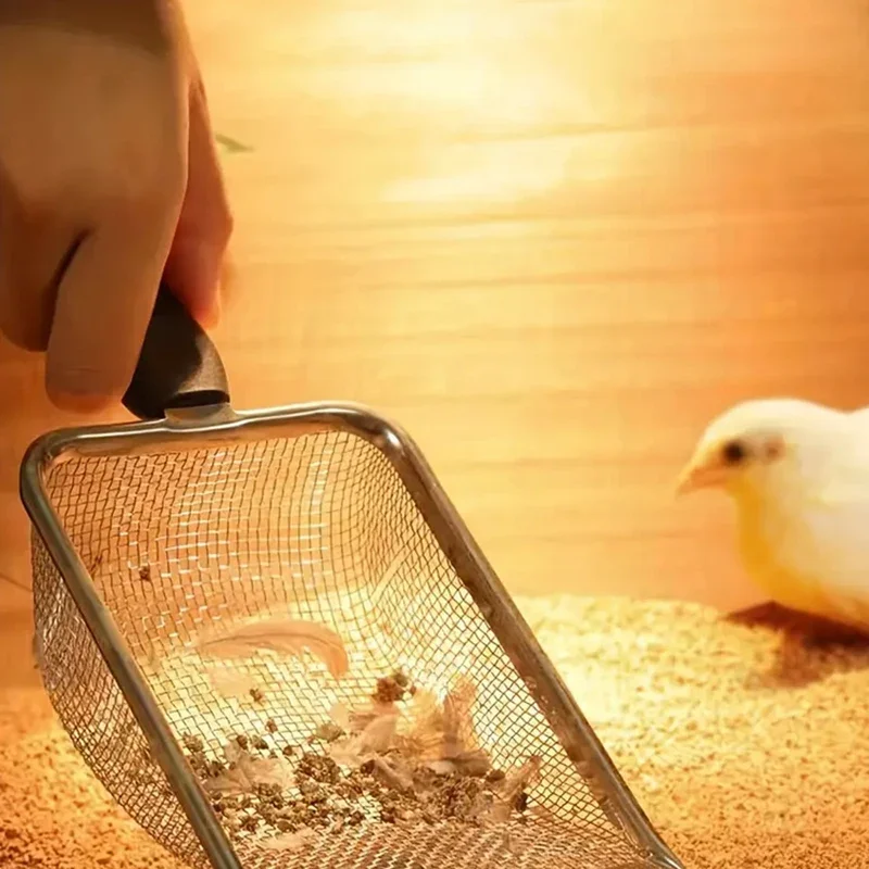 Pá de Lixo para Gatos e Cães de Aço Inoxidável Ergonômica - Imagem 4