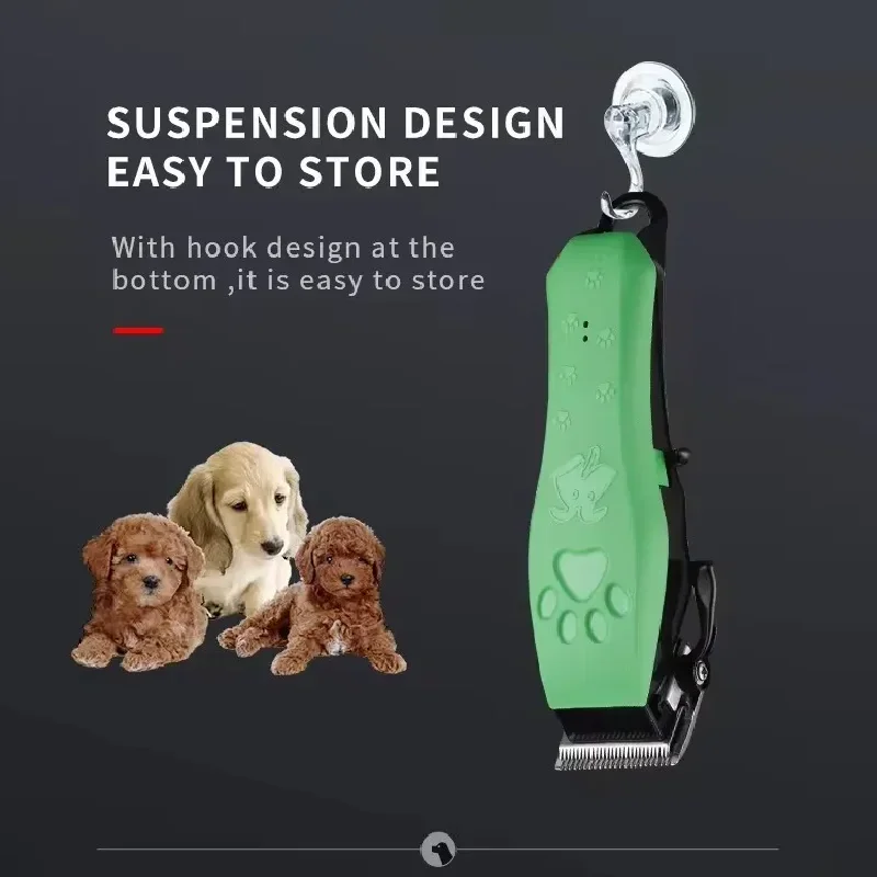 Máquina de Tosa para Cães e Gatos Recarregável USB com Lâmina Ajustável - Image 6