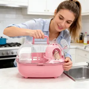 bolsa de transporte para hamster