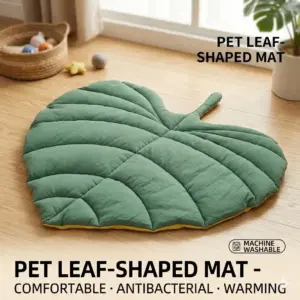tapete folha para cães e gatos