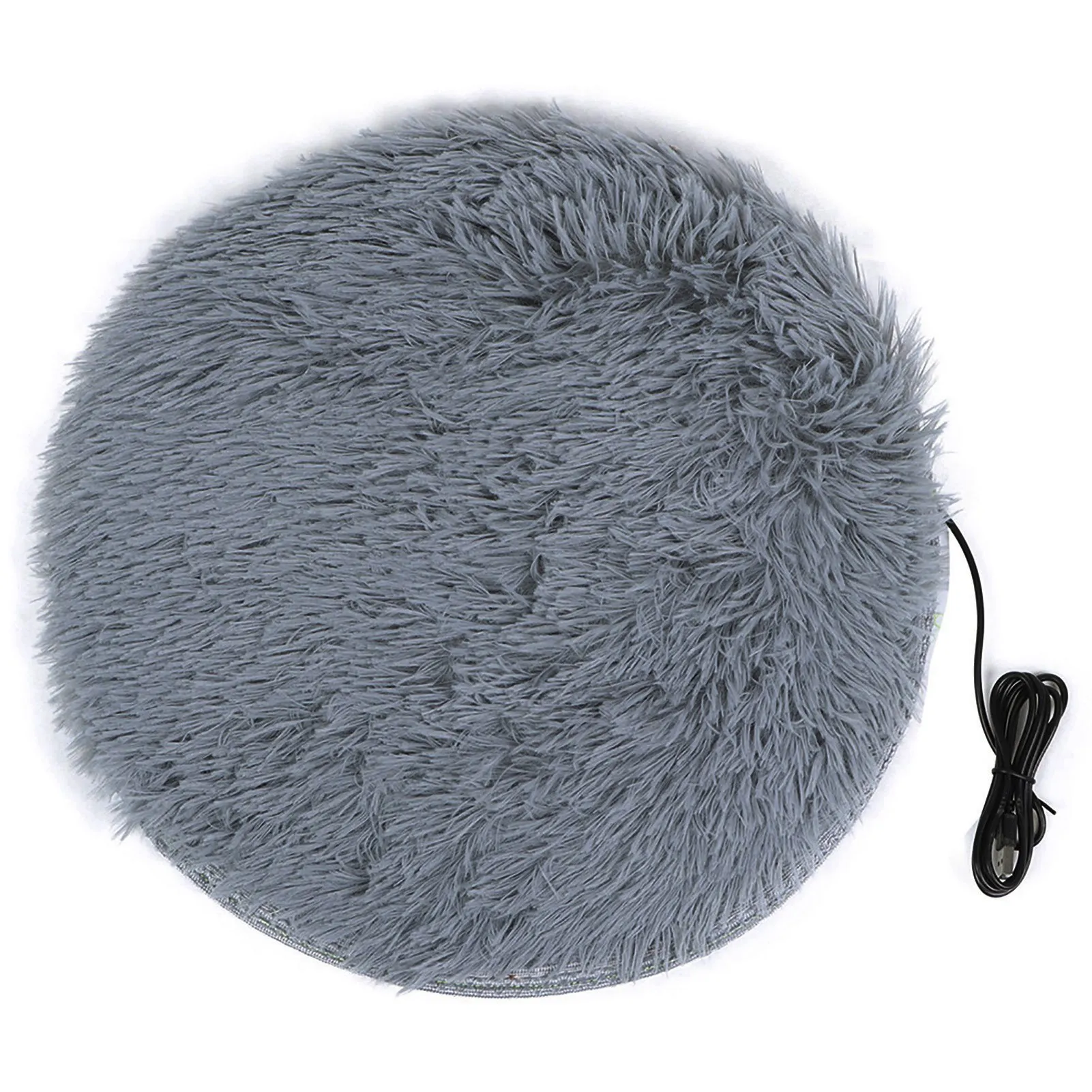Almofada de Aquecimento para Cães e Gatos Pequenos de Pelúcia USB 40 cm - Imagem 2