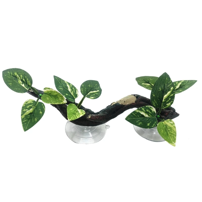 Planta de Canto para Terrário de Répteis com Ventosa - Image 4