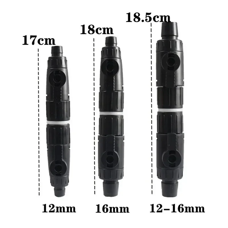 Conector de Filtro para Aquário 12/16mm com Válvula de Controle - Imagem 5