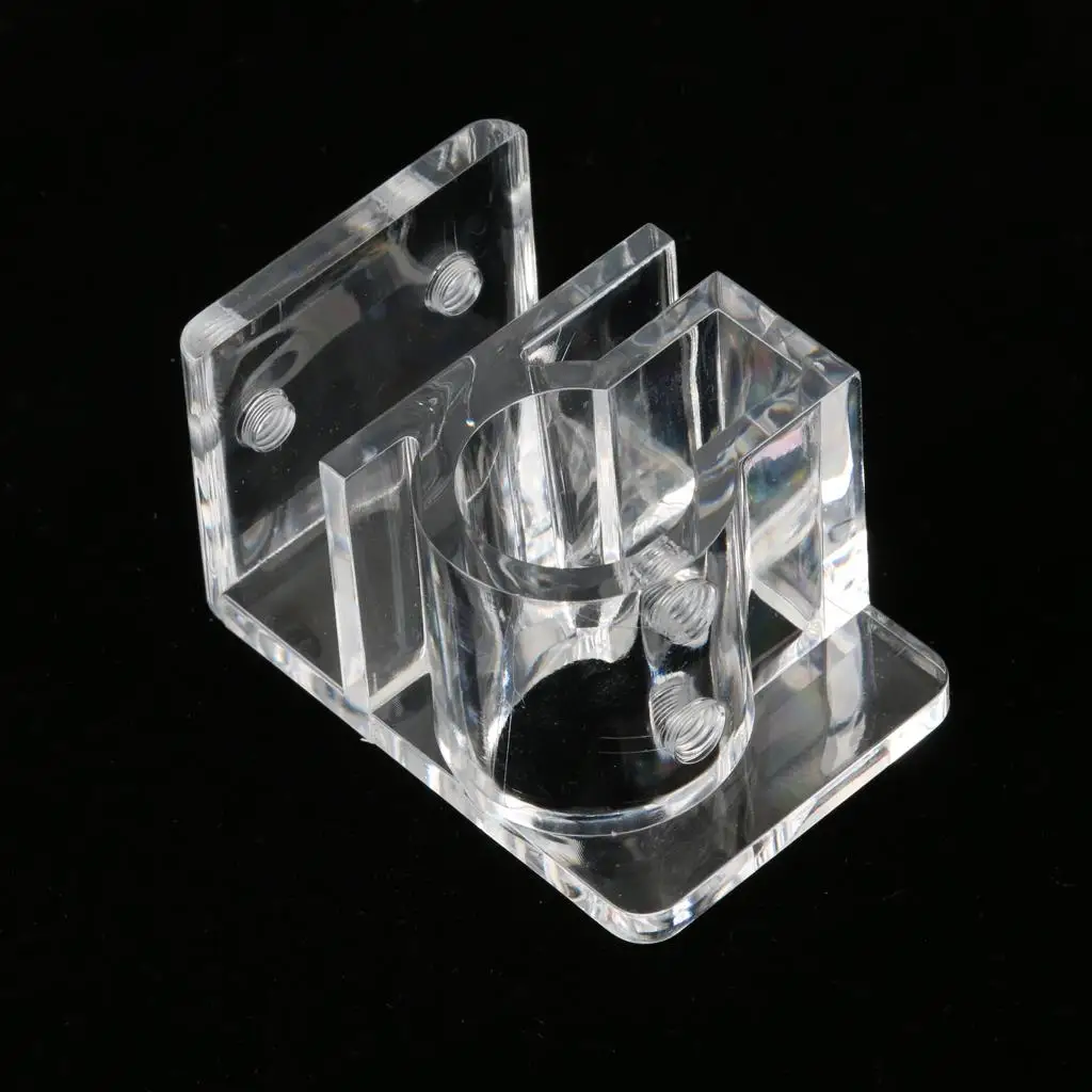Clipe de Suporte para Tubo de Aquário Acrílico Transparente 12/16 mm - Imagem 5