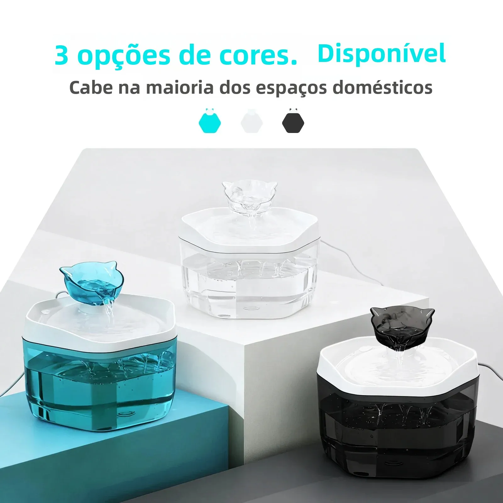 Fonte para Gatos e Cães Pequenos 1,2 L Alimentada por USB - Image 6