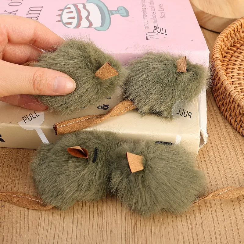 Kit 5 Ratos de Pelúcia para Gatos com Squeak e 14 cm - Imagem 6
