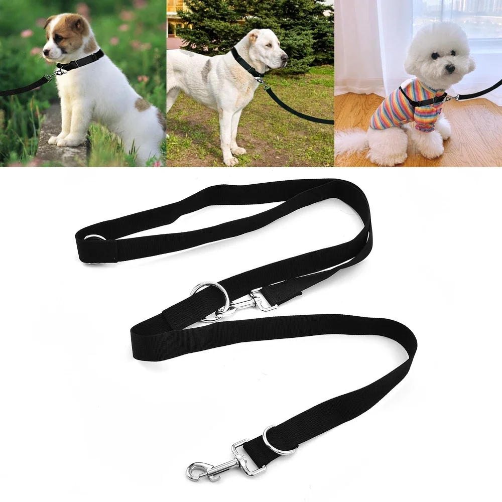 Trela para Cães de Nylon 2,5 m Ajustável para Passeio e Treinamento - Imagem 2