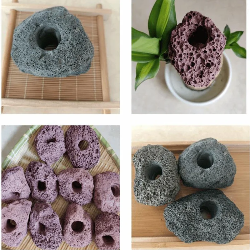 Vaso de Planta para Aquário Vulcânico com Fixação de Plantas 7-8 cm - Imagem 6