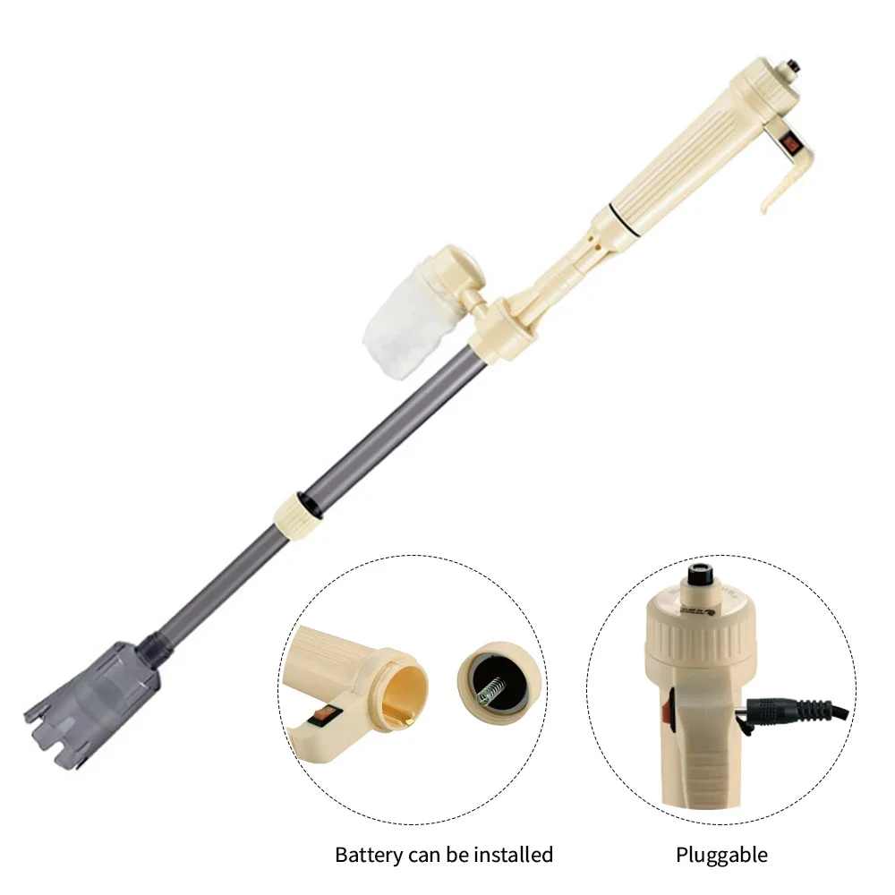 Limpador de Cascalho Elétrico para Aquário Ajustável 40-95 cm - Imagem 5