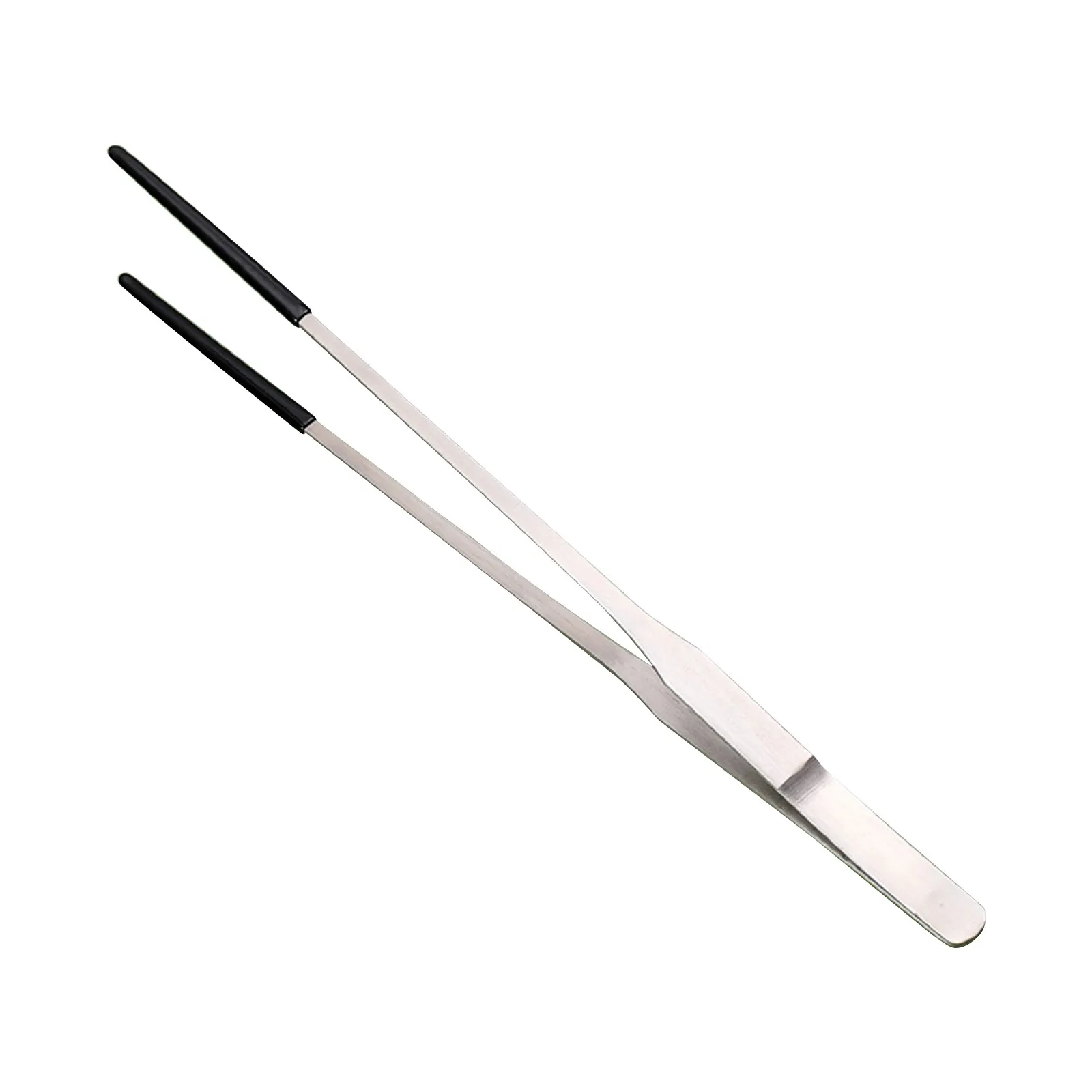 Pinça Curva para Répteis Aço Inox 27 cm com Ponta de Borracha - Image 4