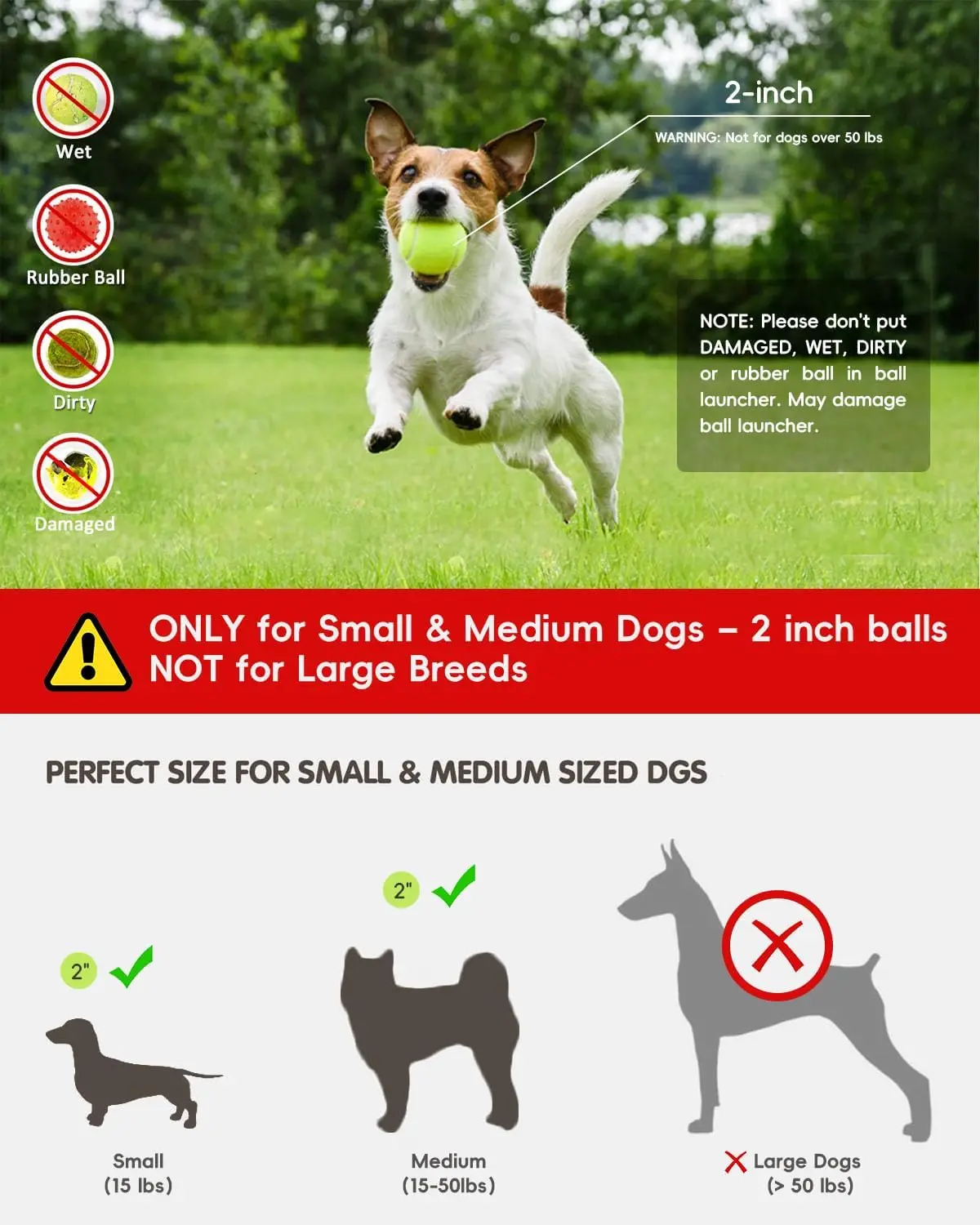 Lançador Automático de Bolas para Cães de Porte Médio e Pequeno - Imagem 4
