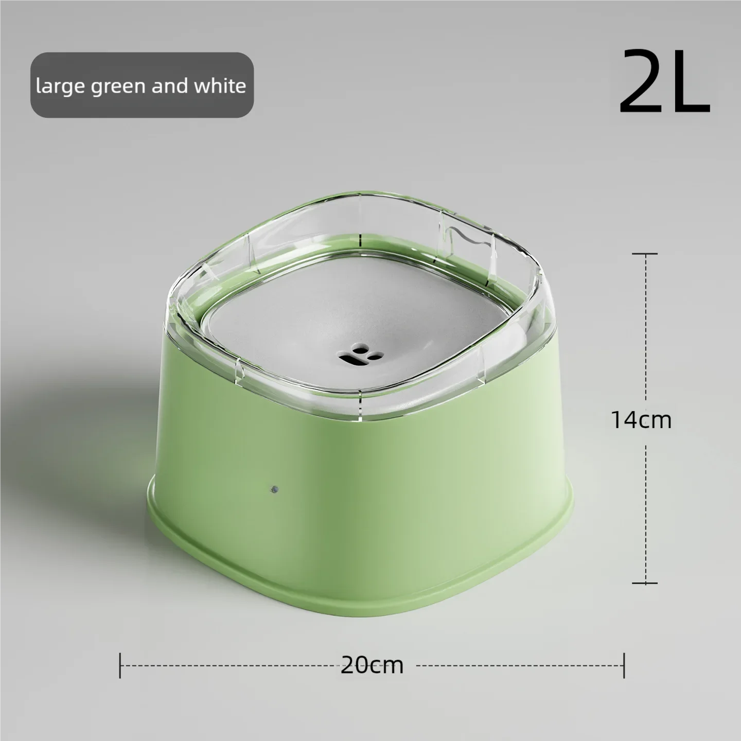 Tigela de Água para Cães 2000ml à Prova de Derramamento - Imagem 6