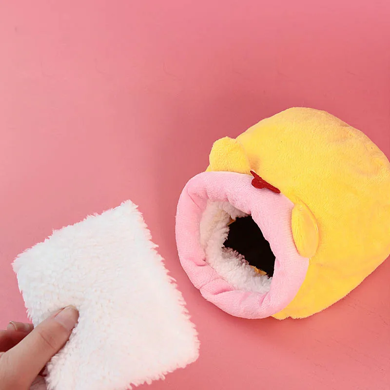 Casa de Algodão para Hamster Pequeno 12x9x10 cm Quente e Respirável - Imagem 3