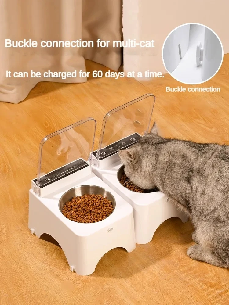 Alimentador Automático para Gatos e Cães com Sensor Infravermelho - Imagem 4