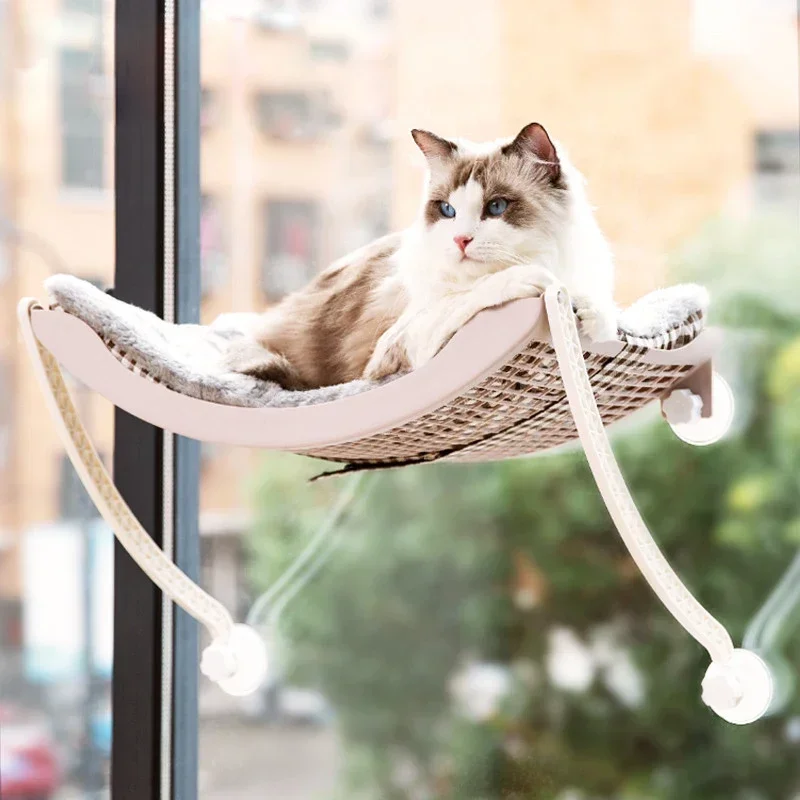 Cama de Rede para Gatos com Ventosa para Janela - Image 2